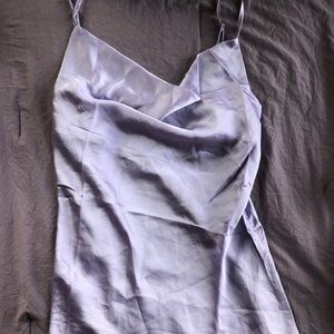 Forever 21 Cowl Neck Slip Mini Dress